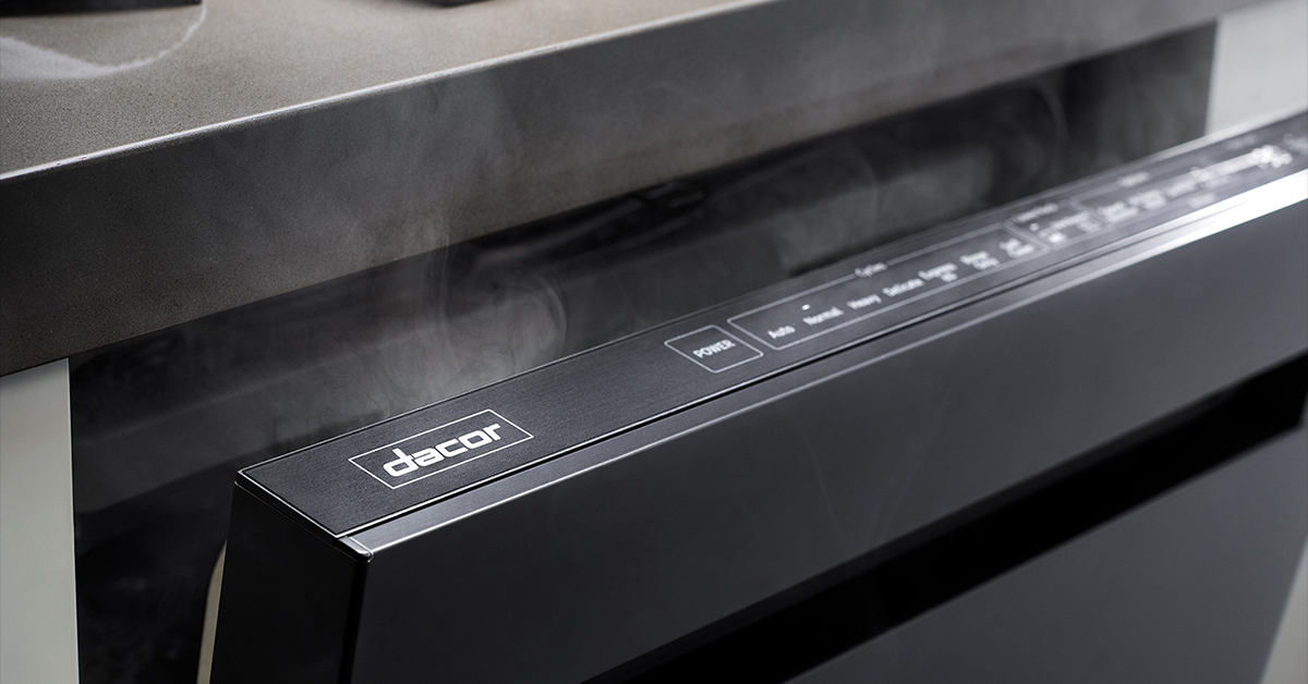 Dacor modernist dishwasher with hidden controls