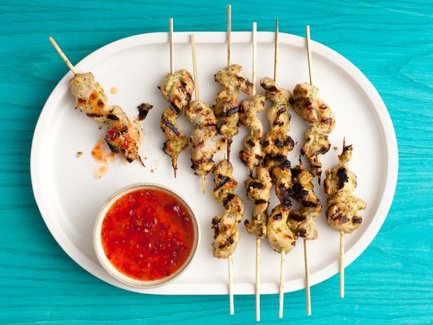 Asian Chicken Skewers