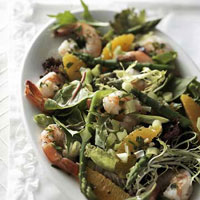 Asparagus and Shrimp Salad