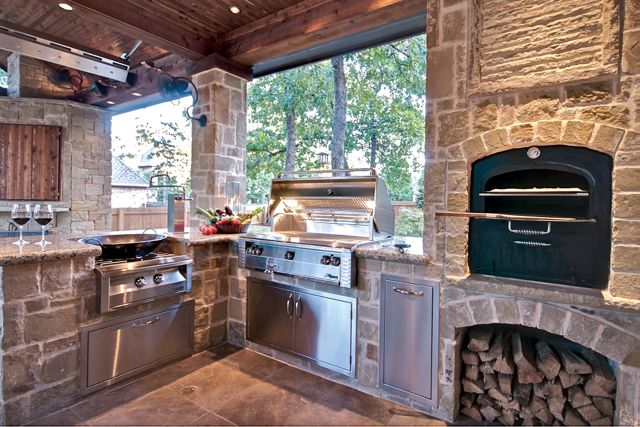 Design the Perfect Open Air Kitchen