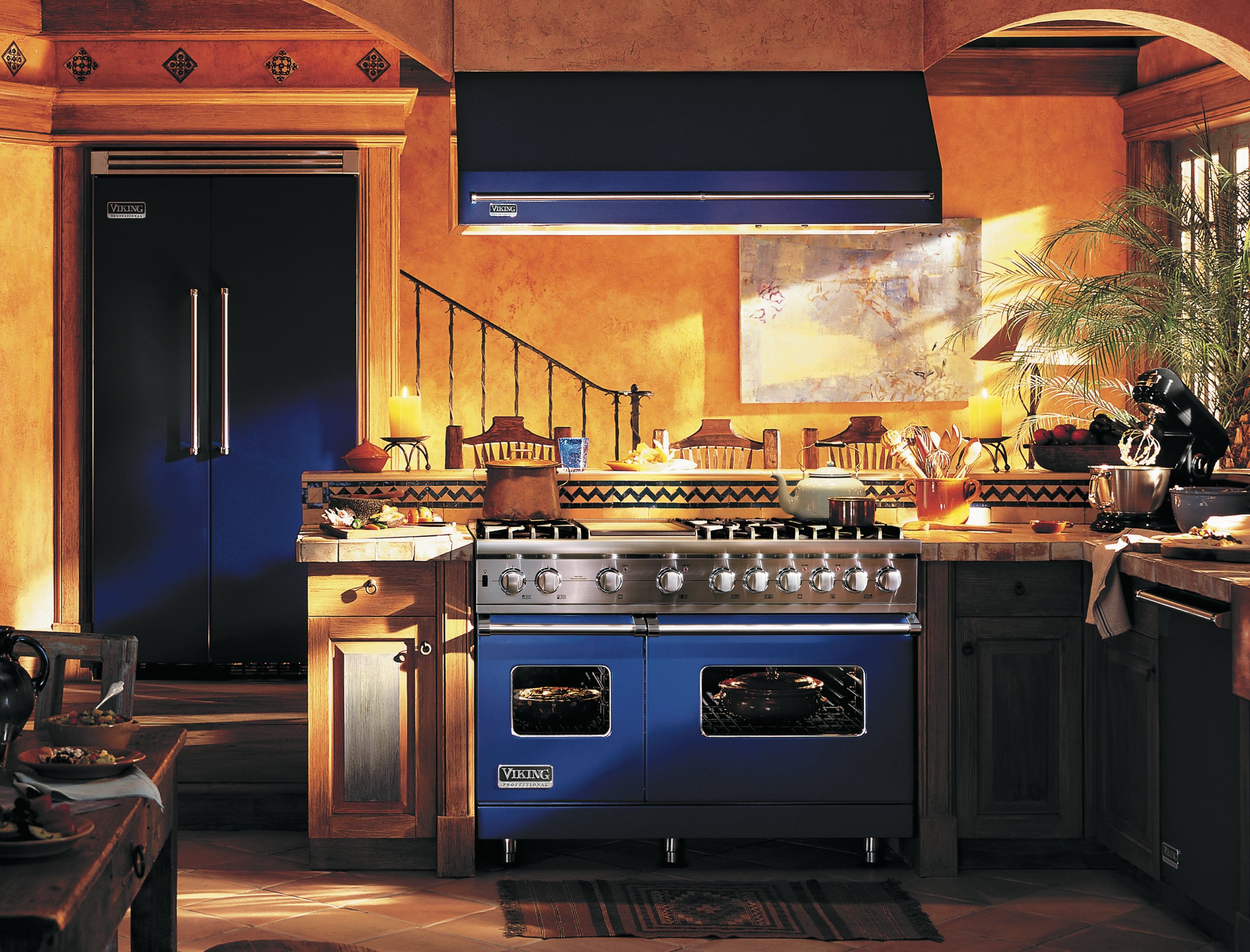 Viking 30 Professional 5 Series Cobalt Blue Open Burner GAS Range