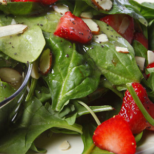 Strawberry Spinach Salad