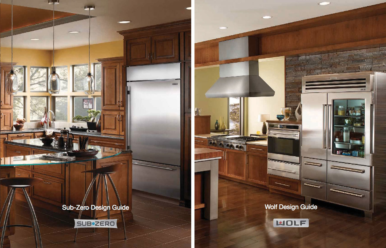 Kitchen Planning Design Guides from SubZero and Wolf Friedman