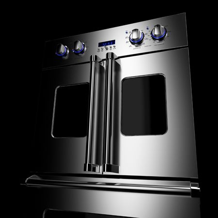 A French Door Double Oven that Makes Cooking Easier