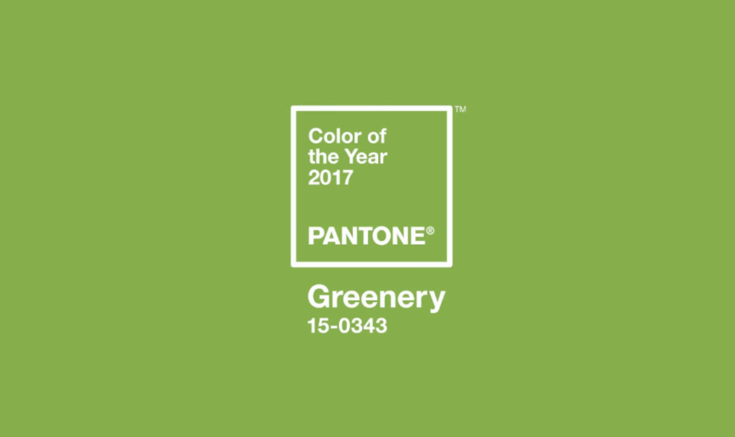 Pantone’s Color of the Year for 2017: Greenery