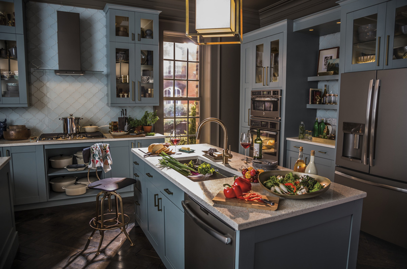Black slate kitchen appliances sales