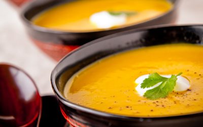 Butternut Squash Soup with Sherry