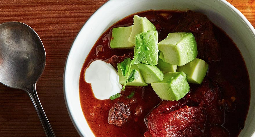 Smoky Short Rib Chili with Chipotle and Cocoa