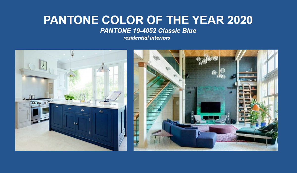 Pantone Color of the Year for 2020 is Classic Blue