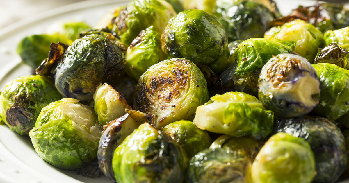 Air Fry Brussel Sprouts
