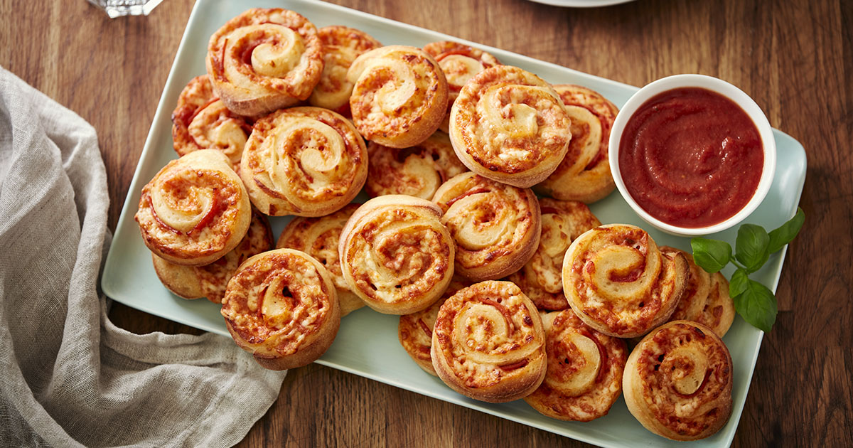 Air Fryer Pepperoni Pizza Rolls