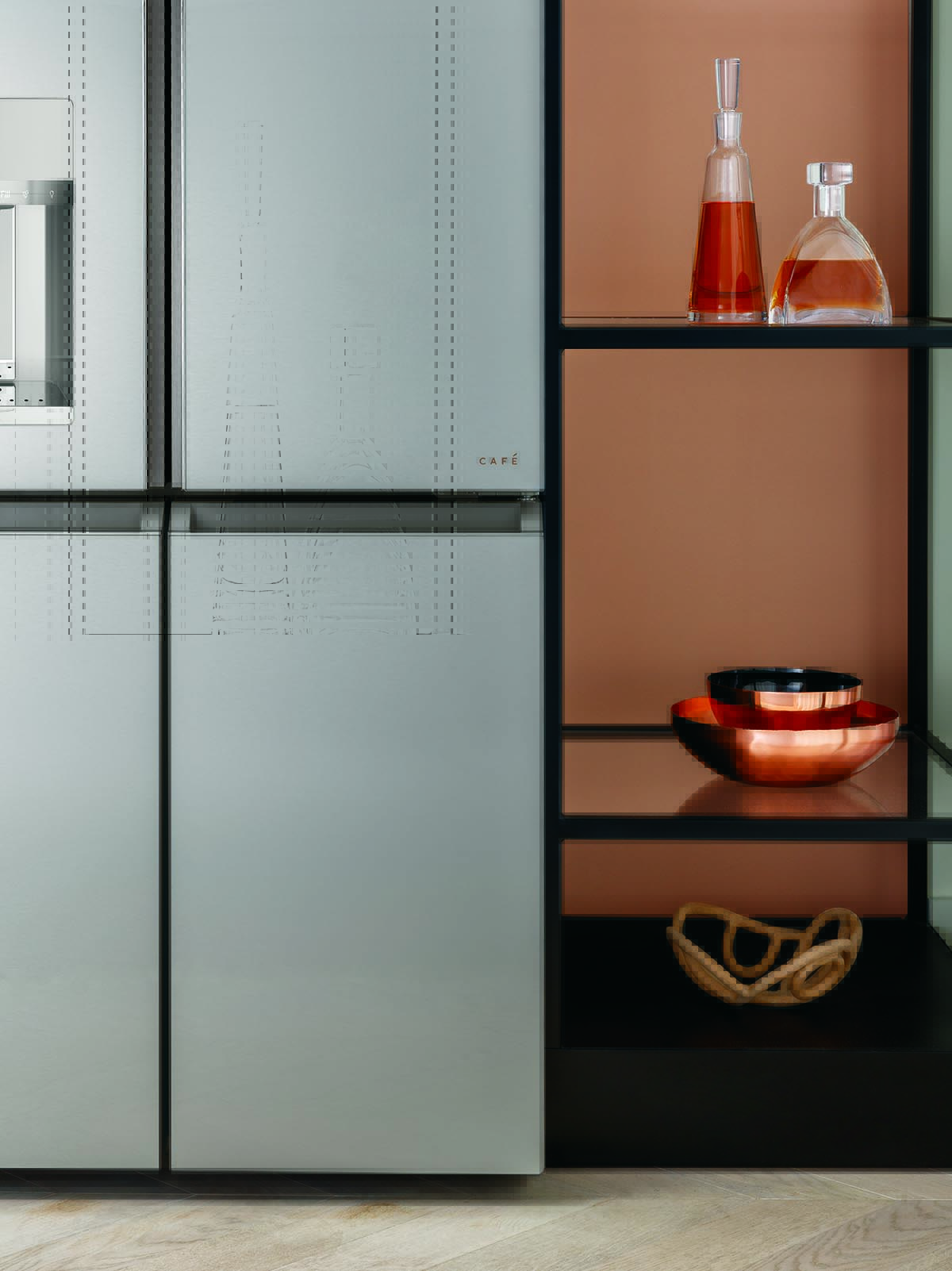 Cafe Quad-Door Refrigerator