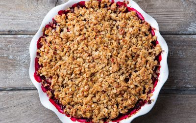 Apple Cranberry Crisp