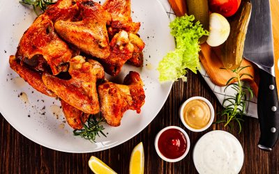 Air Fryer Thai Style Chicken Wings