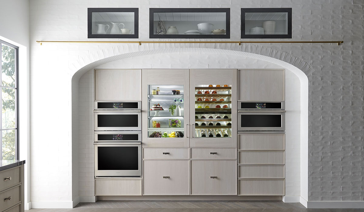 Ge monogram glass door refrigerator discount