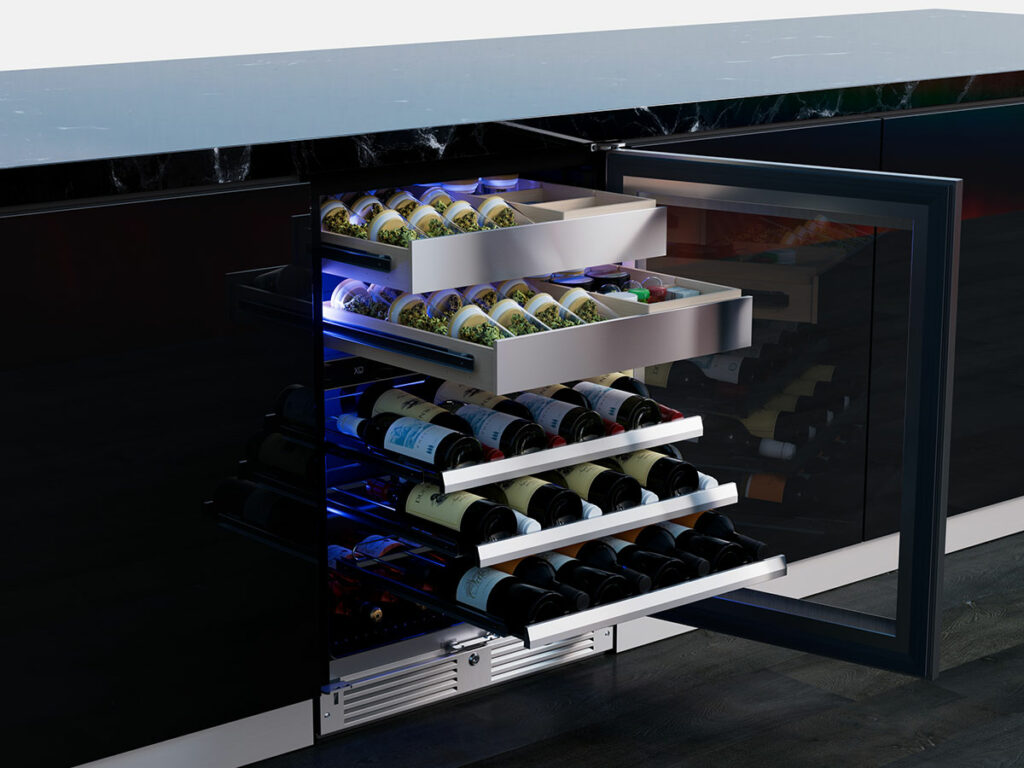 XO undercounter wine storage